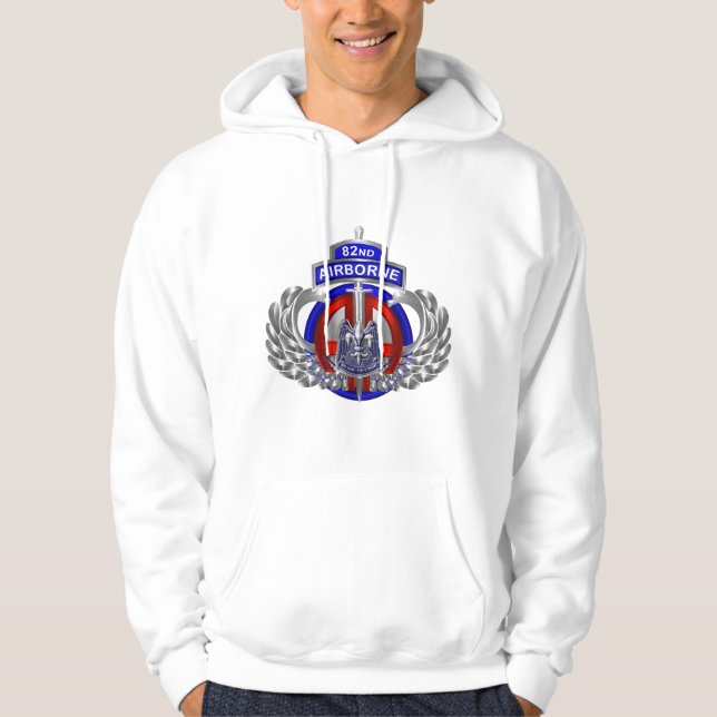 82nd Airborne Division Awesome Paratrooper Hoodie (Front)