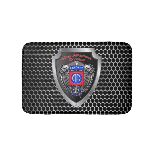 82nd Airborne Division  Bath Mat (Front)