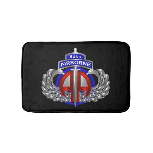 82nd Airborne Division  Bath Mat (Front)