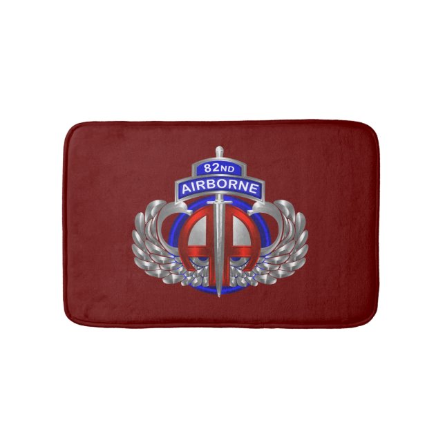 82nd Airborne Division  Bath Mat (Front)