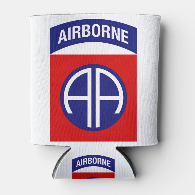 82nd Airborne Division Can Cooler (Front)