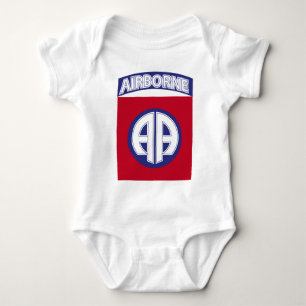 82nd Airborne Division Combat Service Baby Bodysuit