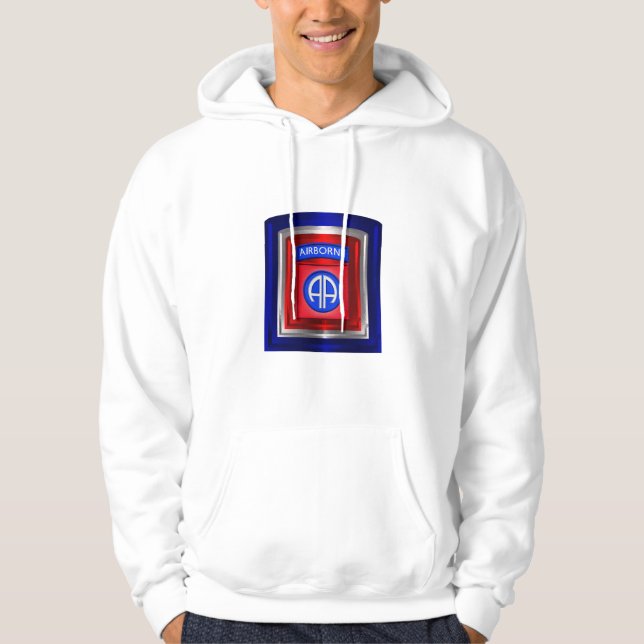 82nd Airborne Division Custom Design Hoodie (Front)
