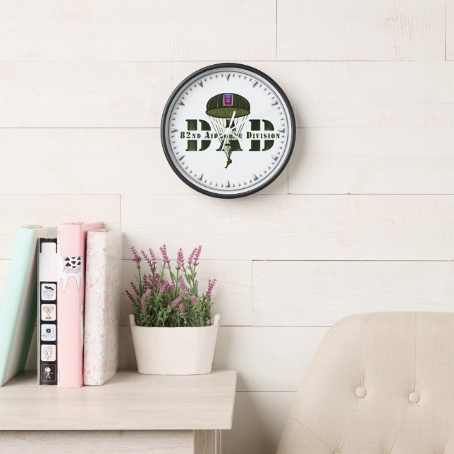 82nd Airborne Division DAD Clock (Reading Room)