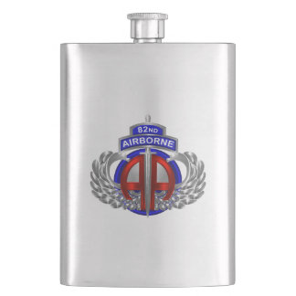82nd Airborne Division Dagger Design Hip Flask