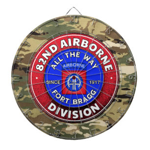 82nd Airborne Division Dartboard