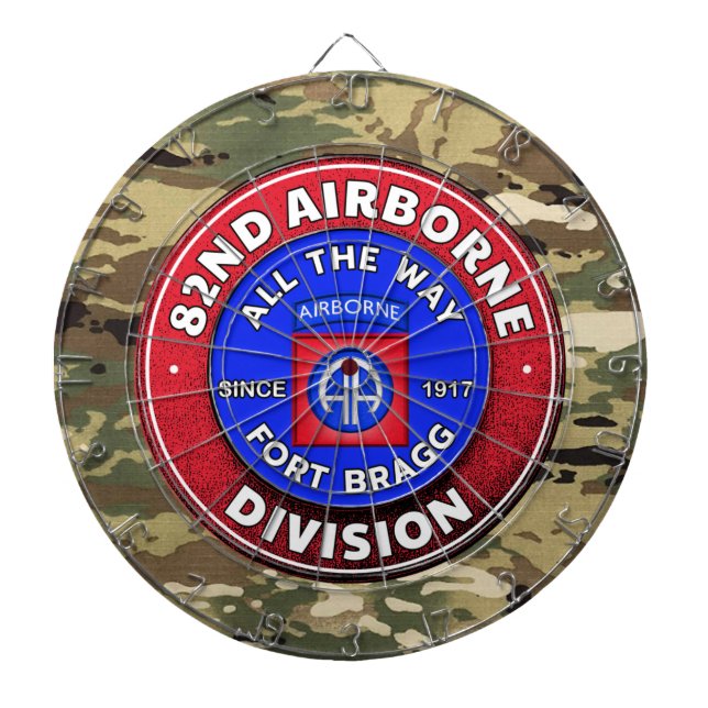 82nd Airborne Division   Dartboard (Front)