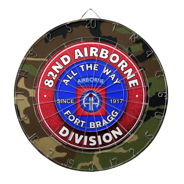 82nd Airborne Division   Dartboard (Front)