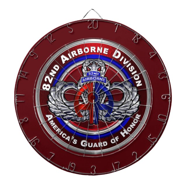 82nd Airborne Division  Dartboard (Front)