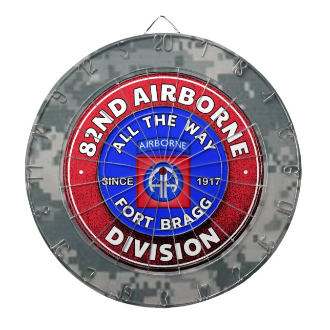 82nd Airborne Division   Dartboard (Front)