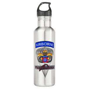 82nd Airborne Division “Flaming Wings" 710 Ml Water Bottle