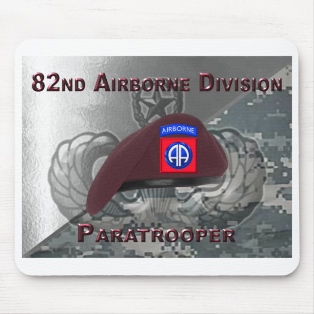 82nd Airborne Division Gift Mouse Pad (Front)