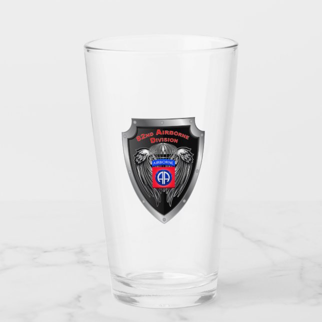 82nd Airborne Division Glass (Front)