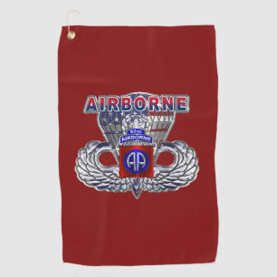 82nd Airborne Division  Golf Towel