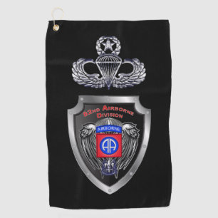 82nd Airborne Division Golf Towel