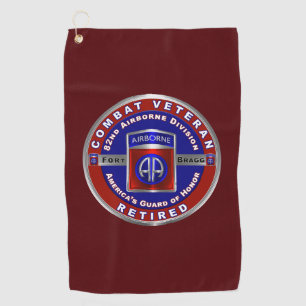 82nd Airborne Division  Golf Towel