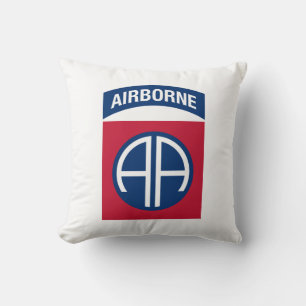 82nd Airborne Division Insignia Military Veteran Cushion