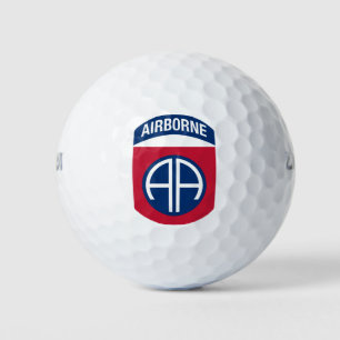 82nd Airborne Division Insignia Military Veteran Golf Balls