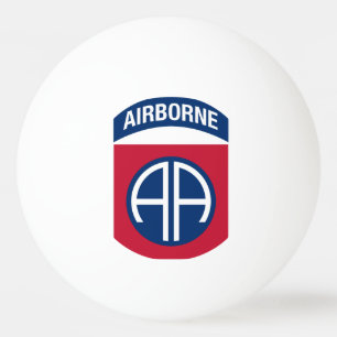 82nd Airborne Division Insignia Military Veteran Ping Pong Ball