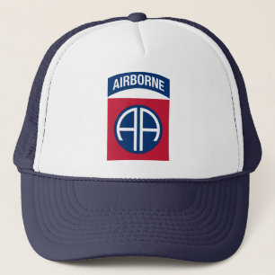 82nd Airborne Division Insignia Military Veteran Trucker Hat