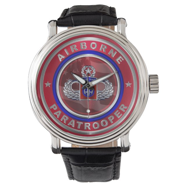82nd Airborne Division Jumpmaster Watch (Front)