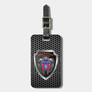 82nd Airborne Division  Luggage Tag