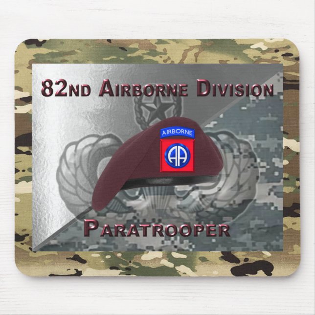 82nd Airborne Division  Mouse Pad (Front)