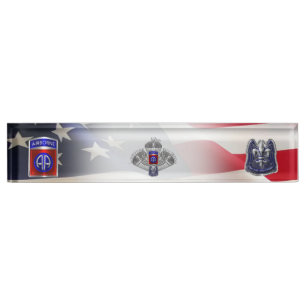 82nd Airborne Division  Nameplate