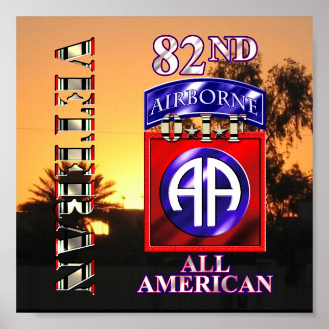 82nd Airborne Division OIF Veteran Poster (Front)