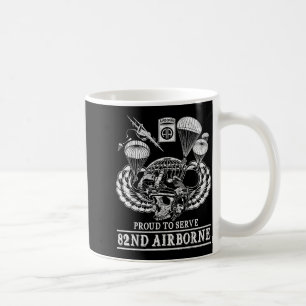82nd Airborne Division Paratrooper Fort Bragg Jump Coffee Mug