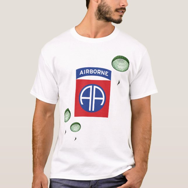 82nd Airborne Division Paratroopers T-Shirt (Front)