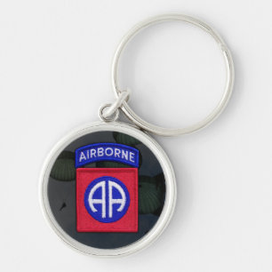 82nd Airborne Division Patch Keychain