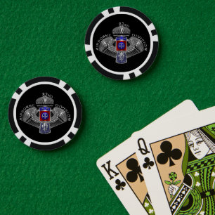 82nd Airborne Division Poker Chips