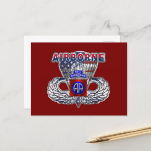 82nd Airborne Division  Postcard