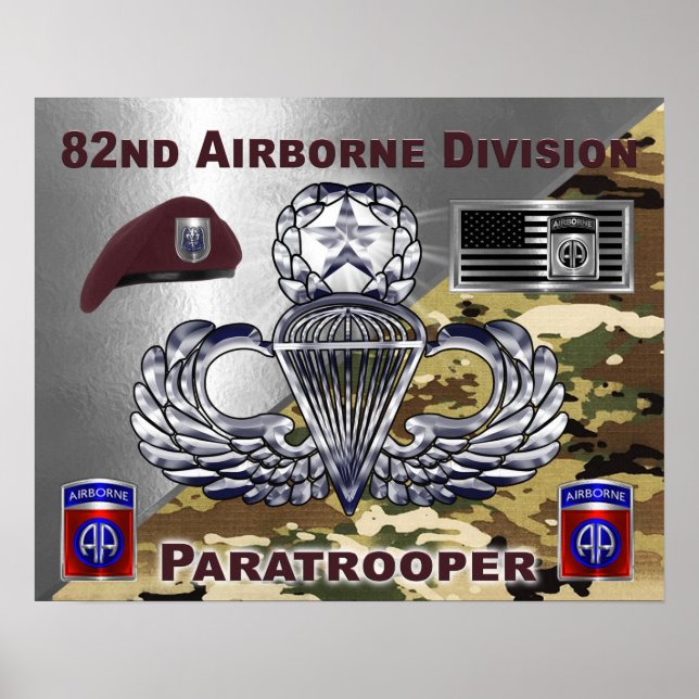 82nd Airborne Division  Poster (Front)