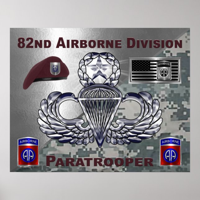 82nd Airborne Division   Poster (Front)