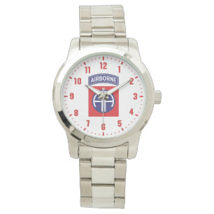 82nd Airborne Division Premium Stainless Steel Watch