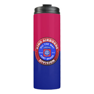 82nd Airborne Division Proud Veteran Thermal Tumbler
