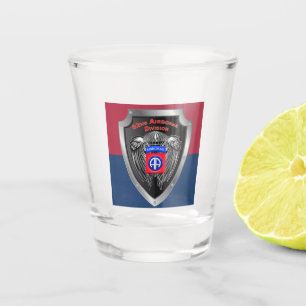 82nd Airborne Division Shot Glass