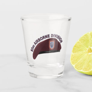 82nd Airborne Division Shot Glass