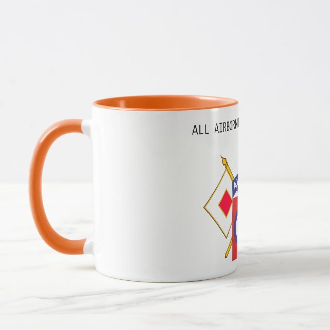 82nd Airborne Division Signal Chapter Coffee Mug (Left)
