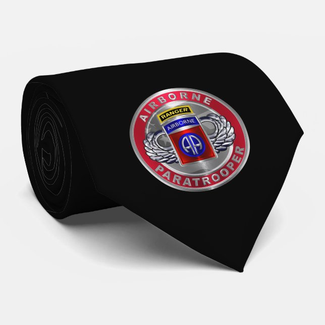 82nd Airborne Division   Tie (Rolled)