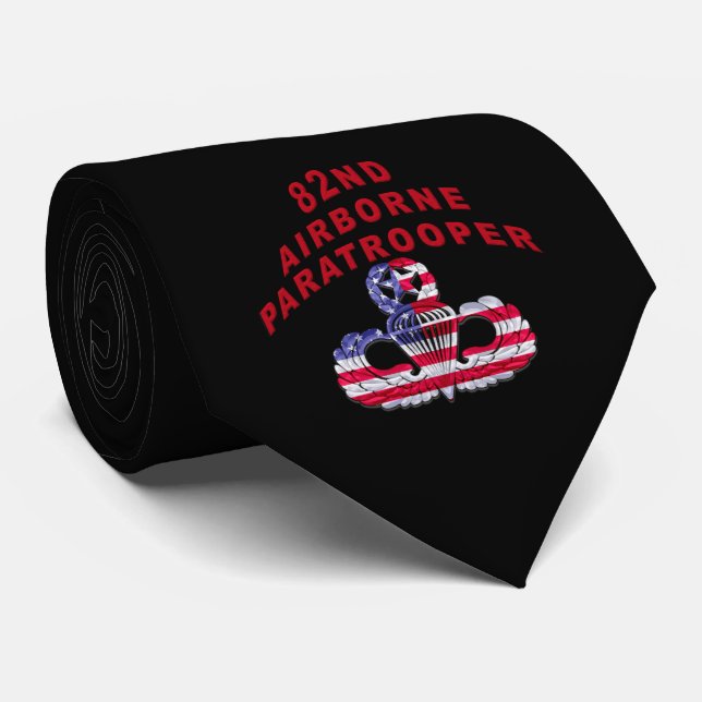 82nd Airborne Division   Tie (Rolled)