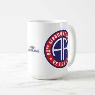 82nd Airborne Division "Veteran" Custom Coffee Mug
