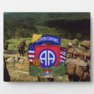 82nd airborne division vietnam veterans vets Plaqu Plaque