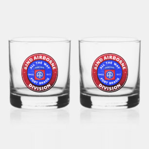 82nd Airborne Division Whiskey Glass