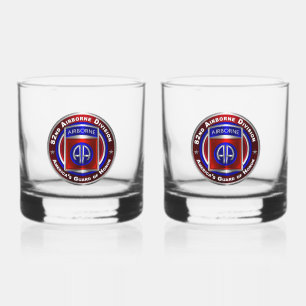 82nd Airborne Division Whiskey Glass