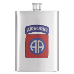 82nd Airborne flask