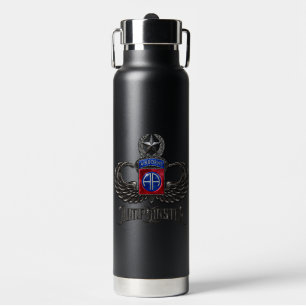 82nd Airborne Jumpmaster Black 25 oz Bottle