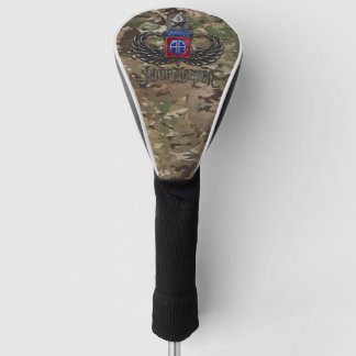 82nd Airborne Jumpmaster Camo Golf Head Cover